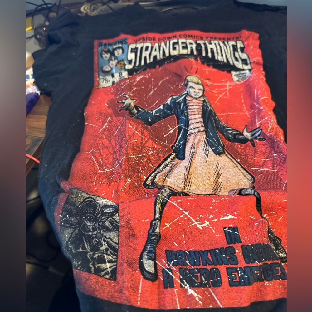 Stranger Things Tee from Hot Topic just the right kind of soft.